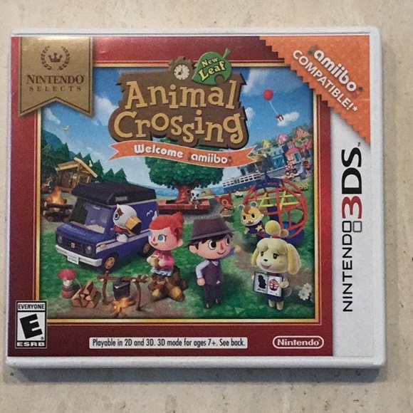 Animal Crossing New Leaf Welcome Amiibo Nintendo 3DS Game Nintendo Selects - Picture 11 of 11